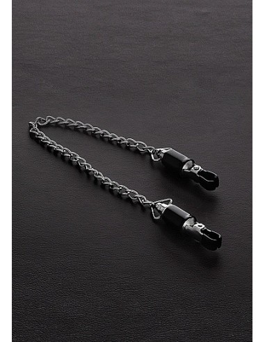 Klipsy klamry na sutki Barrel Tit Clamps with Chain (pair) - Klamry i klipsy na sutki - 1