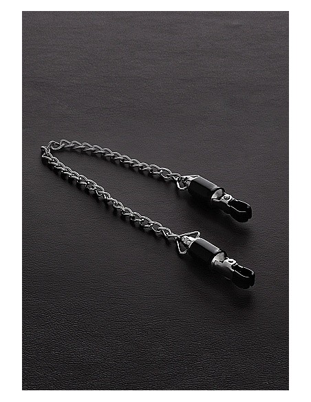 Klipsy klamry na sutki Barrel Tit Clamps with Chain (pair) - Klamry i klipsy na sutki - 1