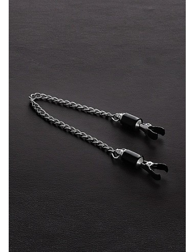 Klipsy klamry na sutki Barrel Tit Clamps with Chain (pair) - Klamry i klipsy na sutki - 2