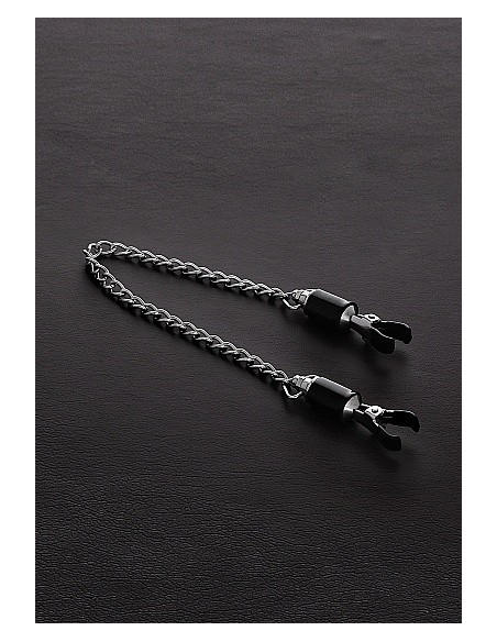 Klipsy klamry na sutki Barrel Tit Clamps with Chain (pair) - Klamry i klipsy na sutki - 2