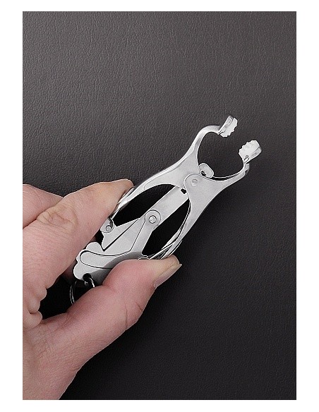 Klipsy klamry na sutki Clover Nipple Clamp with Chain - Klamry i klipsy na sutki - 2