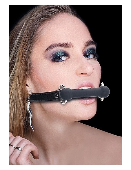 Knebel erotyczny Ouch! Bit Gag - Black - Kneble do ust - 2