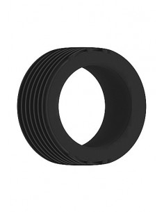 Pierścień na Penisa na penisa No.42 - Cockring - Black - Pierścienie erekcyjne niewibrujące - 1