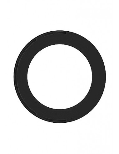 Pierścień na Penisa na penisa No.42 - Cockring - Black - Pierścienie erekcyjne niewibrujące - 3