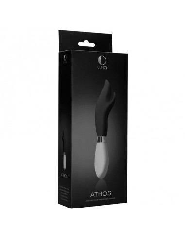 Wibrator ze stymulacją łechtaczki Athos - Black - Wibratory wielofunkcyjne - 3