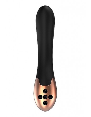 Stymulator punktu G Heating Vibrator - Posh - Black - Wibratory Punktu G - 4