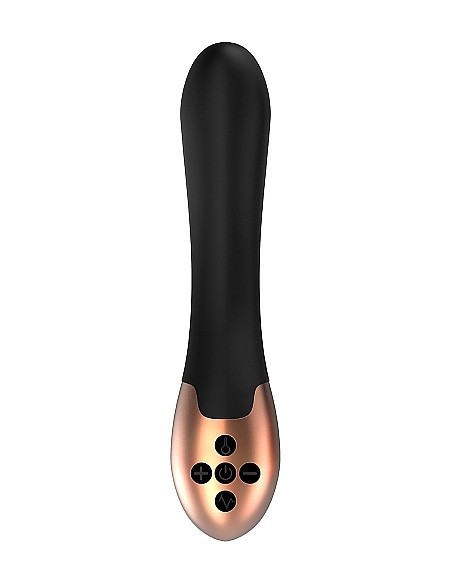 Stymulator punktu G Heating Vibrator - Posh - Black - Wibratory Punktu G - 4