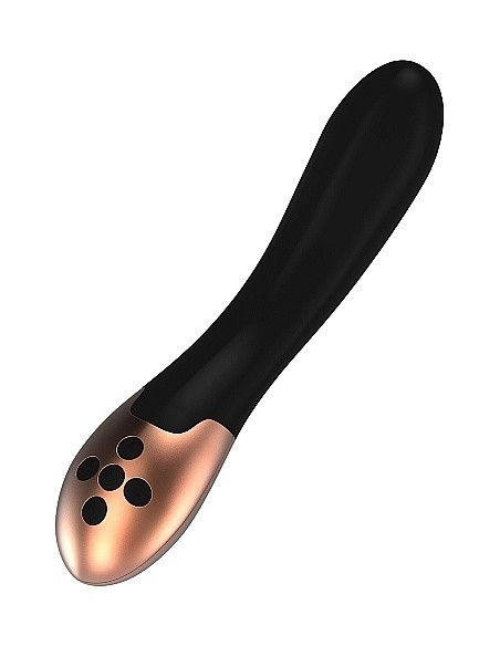 Stymulator punktu G Heating Vibrator - Posh - Black - Wibratory Punktu G - 7