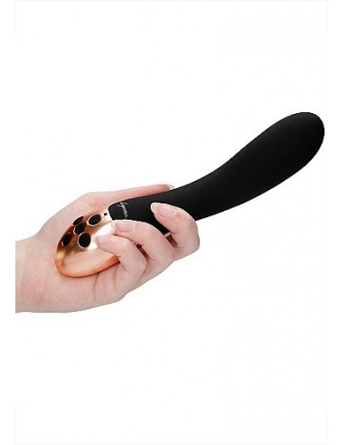 Stymulator punktu G Heating Vibrator - Posh - Black - Wibratory Punktu G - 8