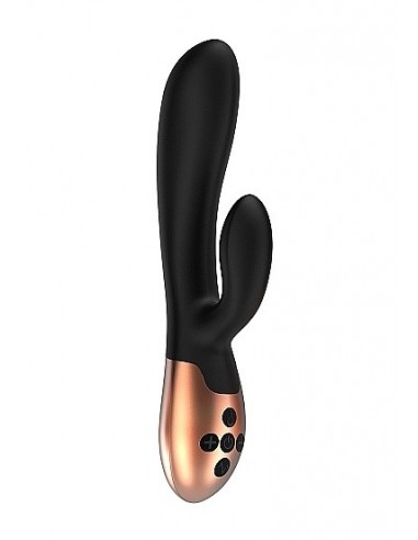 Wibrator króliczek Heating G-Spot Vibrator - Exquisite - Black - Wibratory Króliczki - 1