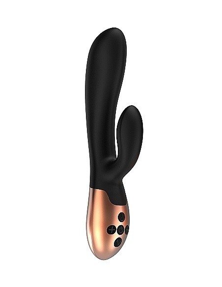 Wibrator króliczek Heating G-Spot Vibrator - Exquisite - Black - Wibratory Króliczki - 1