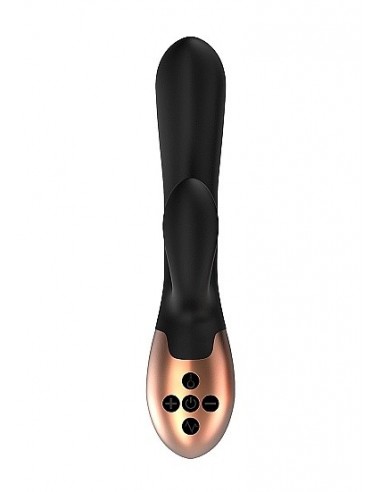 Wibrator króliczek Heating G-Spot Vibrator - Exquisite - Black - Wibratory Króliczki - 4