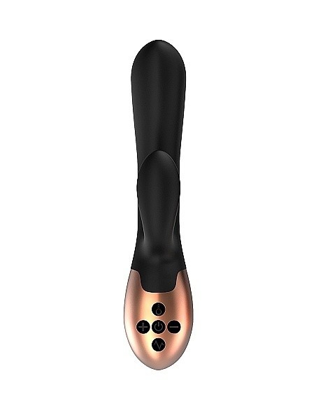 Wibrator króliczek Heating G-Spot Vibrator - Exquisite - Black - Wibratory Króliczki - 4