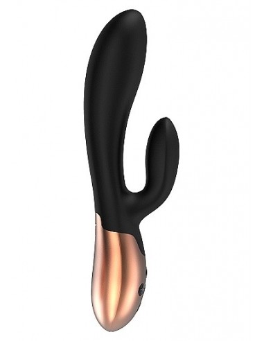 Wibrator króliczek Heating G-Spot Vibrator - Exquisite - Black - Wibratory Króliczki - 5