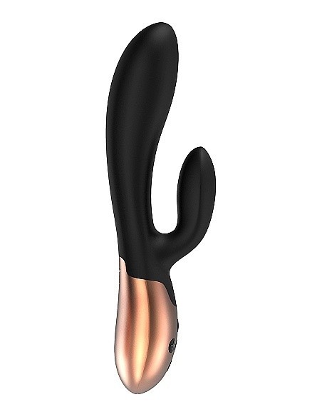 Wibrator króliczek Heating G-Spot Vibrator - Exquisite - Black - Wibratory Króliczki - 5