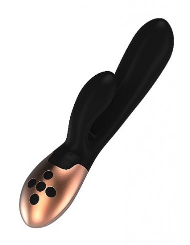 Wibrator króliczek Heating G-Spot Vibrator - Exquisite - Black - Wibratory Króliczki - 7