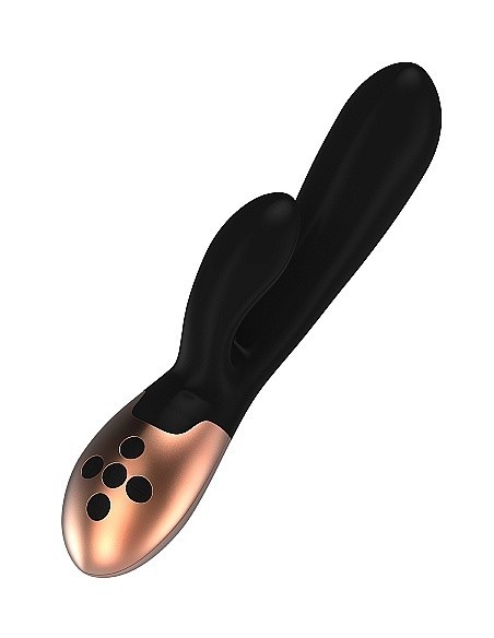 Wibrator króliczek Heating G-Spot Vibrator - Exquisite - Black - Wibratory Króliczki - 7