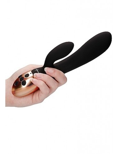 Wibrator króliczek Heating G-Spot Vibrator - Exquisite - Black - Wibratory Króliczki - 8