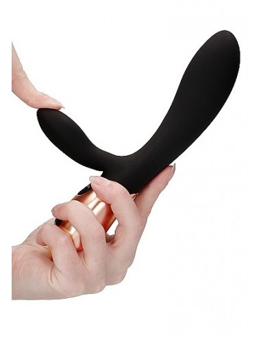 Wibrator króliczek Heating G-Spot Vibrator - Exquisite - Black - Wibratory Króliczki - 9