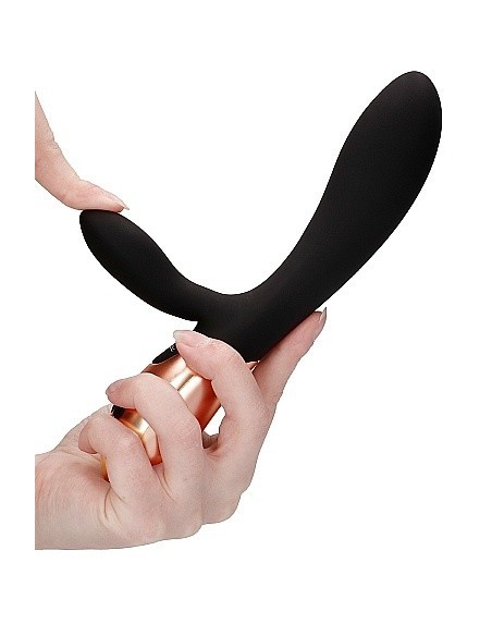 Wibrator króliczek Heating G-Spot Vibrator - Exquisite - Black - Wibratory Króliczki - 9