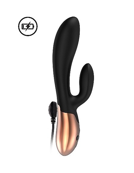 Wibrator króliczek Heating G-Spot Vibrator - Exquisite - Black - Wibratory Króliczki - 10