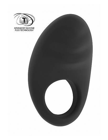 Pierścien erekcyjny wibrujący Harper - Czarny - Pierścienie erekcyjne wibrujące - 1