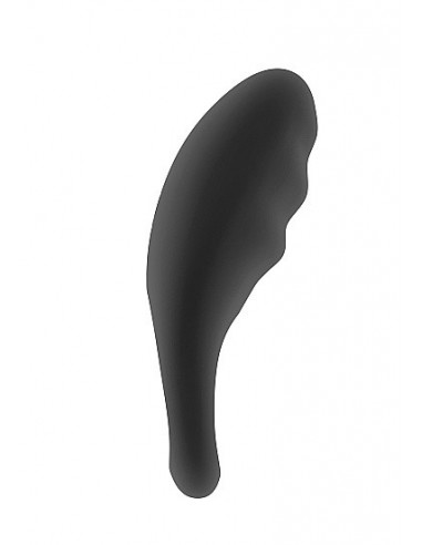 Pierścien erekcyjny wibrujący Harper - Czarny - Pierścienie erekcyjne wibrujące - 4