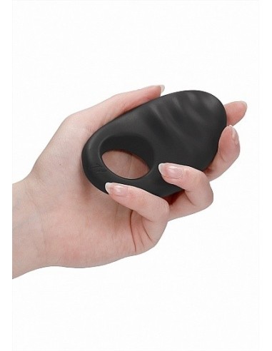 Pierścien erekcyjny wibrujący Harper - Czarny - Pierścienie erekcyjne wibrujące - 6