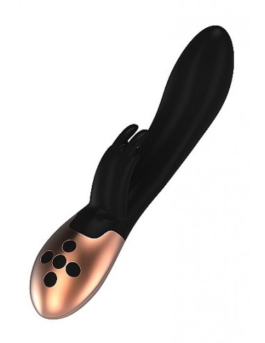 Wibrator króliczek Heating Opulent - Black - Wibratory Króliczki - 7