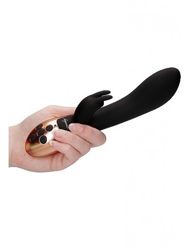 Wibrator króliczek Heating Opulent - Black - Wibratory Króliczki - 8