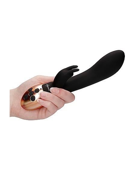 Wibrator króliczek Heating Opulent - Black - Wibratory Króliczki - 8