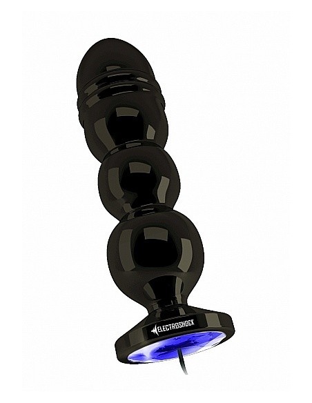 Wibrujący korek analny Bold Butt Plug - Gun Grey - Kulki i korki analne wibrujące - 1