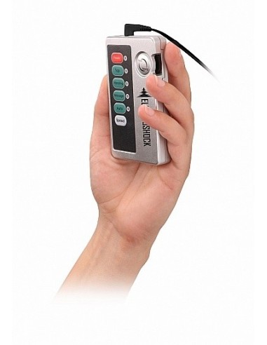 Wibrujący korek analny Bold Butt Plug - Gun Grey - Kulki i korki analne wibrujące - 3