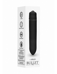 Wibrator 1 Speed Bullet - Black - Wibratory Mini - 1 2