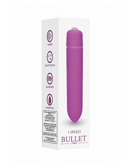 Wibrator 1 Speed Bullet - Purple - Wibratory Mini - 2