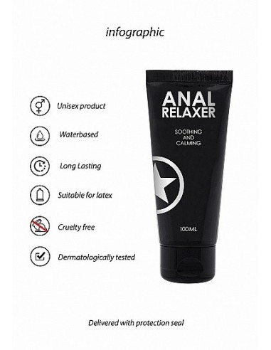 Lubrykant do seksu analnego Ouch! - Anal Relaxer 100 ml - Lubrykanty do seksu analnego - 6