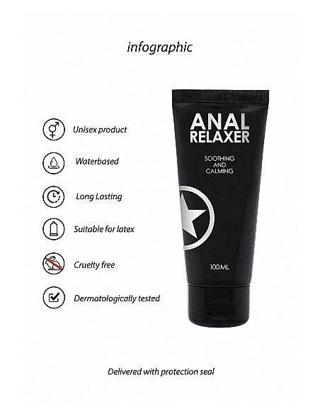 Lubrykant do seksu analnego Ouch! - Anal Relaxer 100 ml - Lubrykanty do seksu analnego - 6