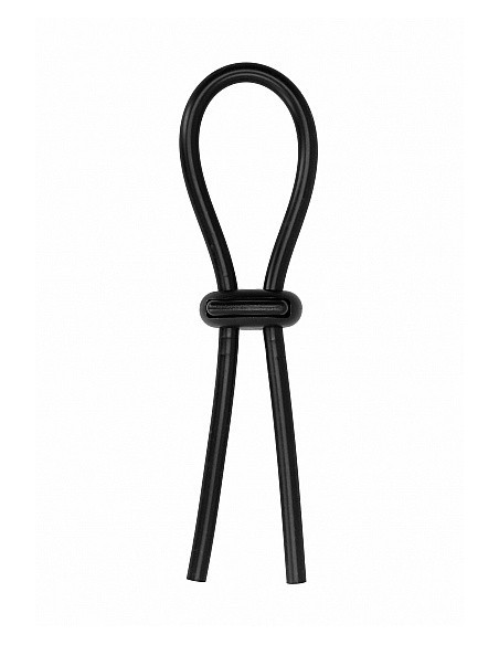 Regulowany Pierścień na Penisa Stretch Booster - Black - Pierścienie erekcyjne niewibrujące - 1