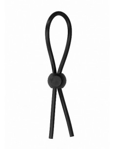 Regulowany Pierścień na Penisa Flex Booster - Black - Pierścienie erekcyjne niewibrujące - 1