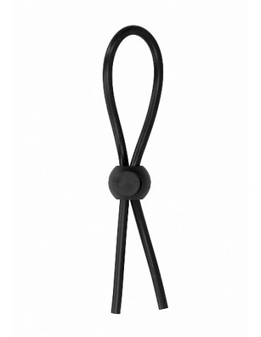 Regulowany Pierścień na Penisa Flex Booster - Black - Pierścienie erekcyjne niewibrujące - 1