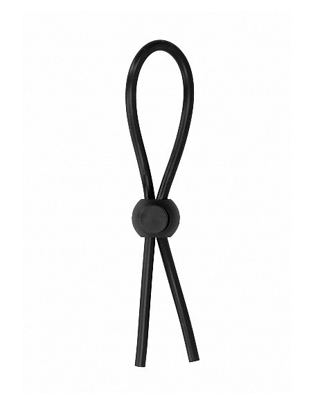 Regulowany Pierścień na Penisa Flex Booster - Black - Pierścienie erekcyjne niewibrujące - 1