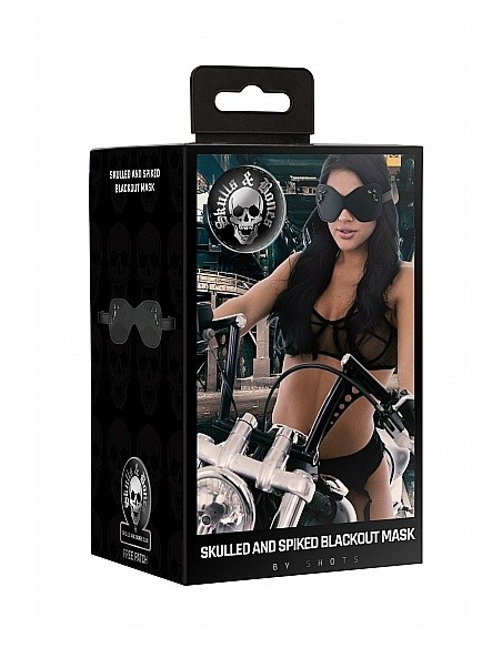 Opaska Na Oczy Erotyczna Skulls And Bones - Black - Opaski i maski na oczy - 2