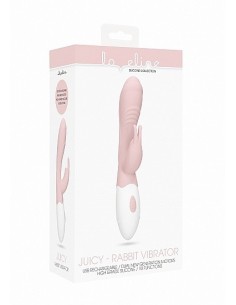Wibrator króliczek Rabbit Vibrator - Juicy - Pink - Wibratory Króliczki - 1 2