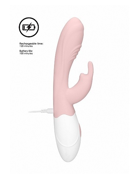 Wibrator króliczek Rabbit Vibrator - Juicy - Pink - Wibratory Króliczki - 7