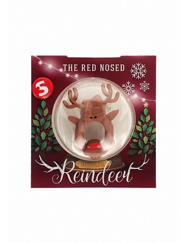 Pierścień na Penisa The Red Nosed Reindeer - Pierścienie erekcyjne niewibrujące - 2
