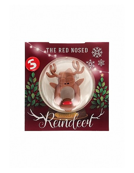 Pierścień na Penisa The Red Nosed Reindeer - Pierścienie erekcyjne niewibrujące - 2