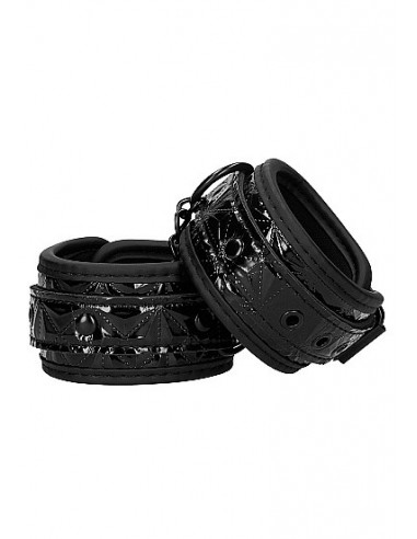 Kajdanki erotyczne Luxury Ankle Cuffs - Black - Kajdanki erotyczne - 2
