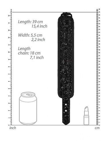 Kajdanki erotyczne Luxury Ankle Cuffs - Black - Kajdanki erotyczne - 4