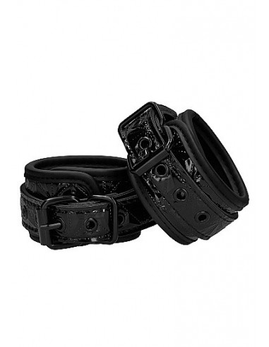 Kajdanki erotyczne Luxury Ankle Cuffs - Black - Kajdanki erotyczne - 5