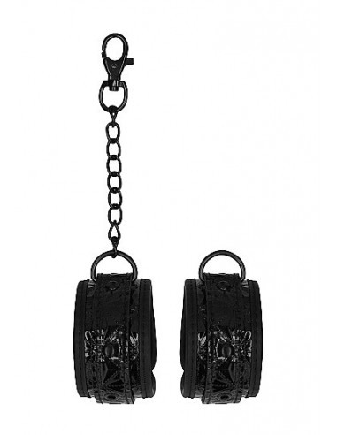 Kajdanki erotyczne Luxury Ankle Cuffs - Black - Kajdanki erotyczne - 7